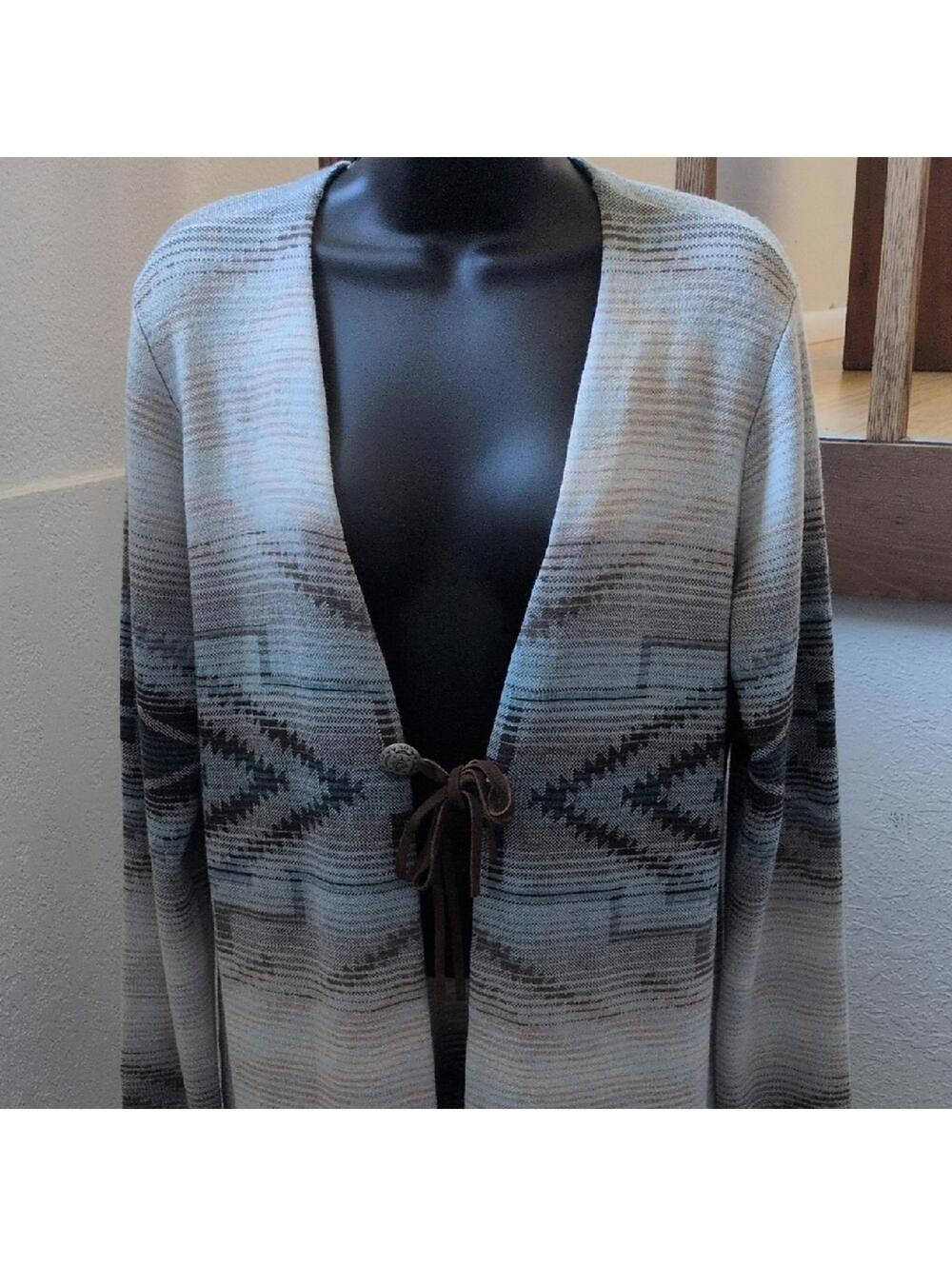 🍋✨Pendleton Merino Wool Pinyon Duster Women S - Picture 2 of 6